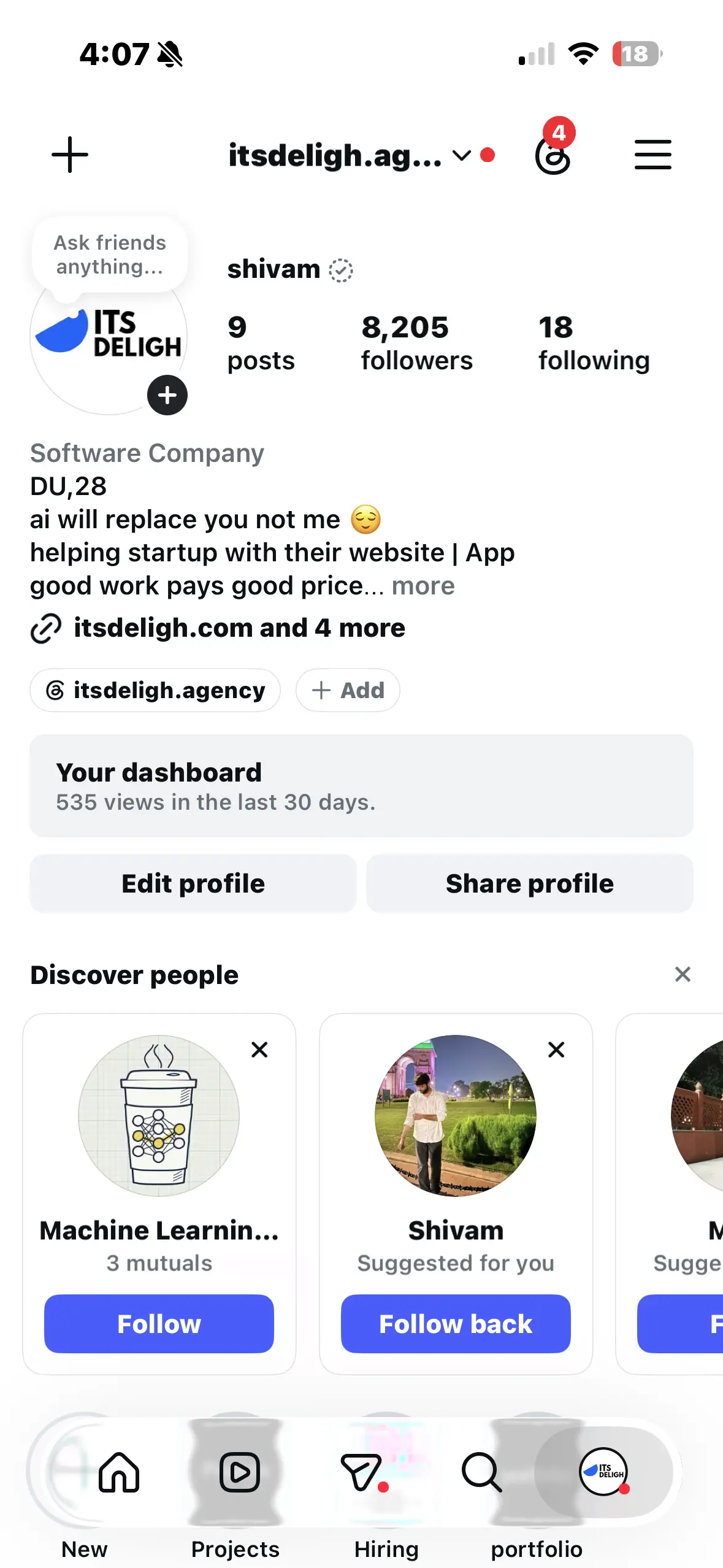 Instagram Profile