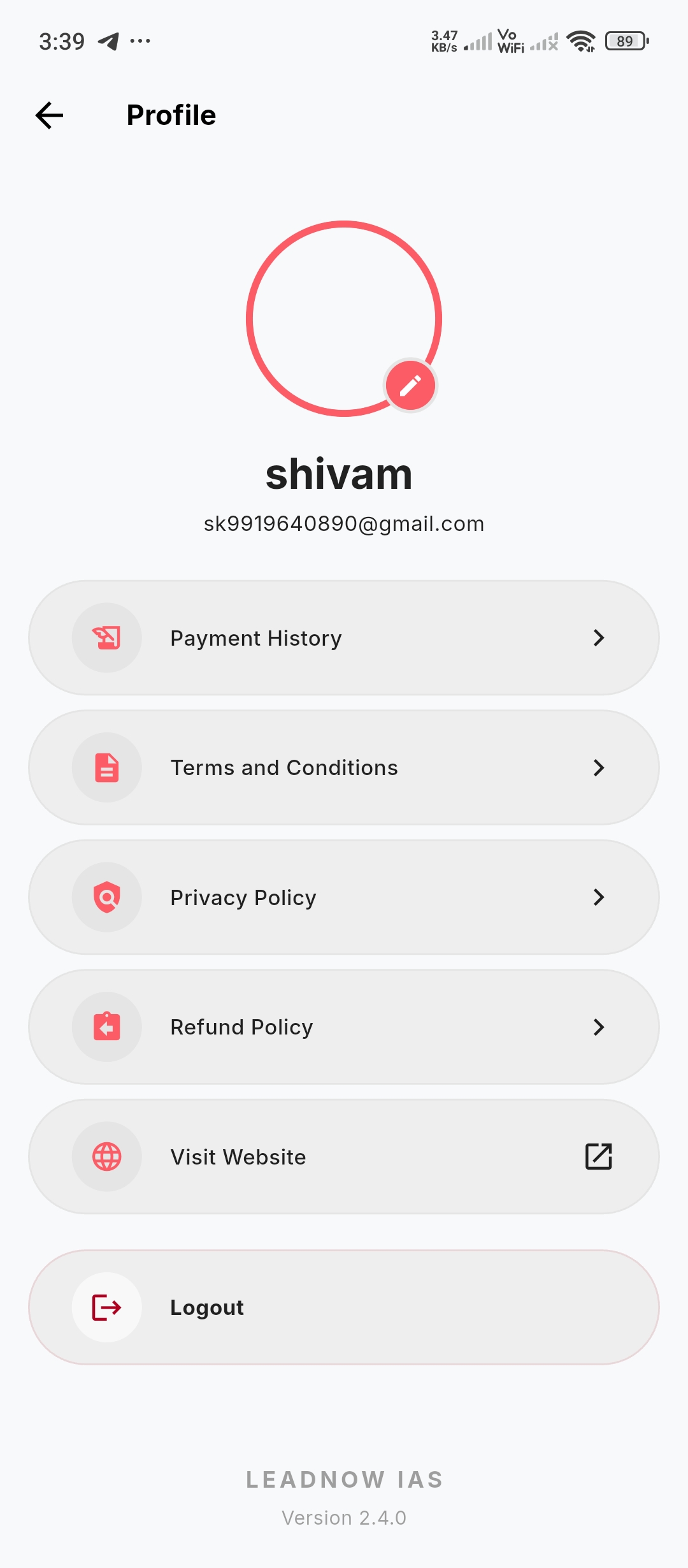 leadnow academy app screenshot 2