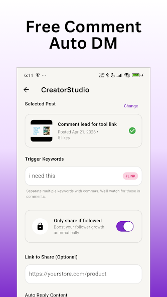 sponsred app screenshot 1