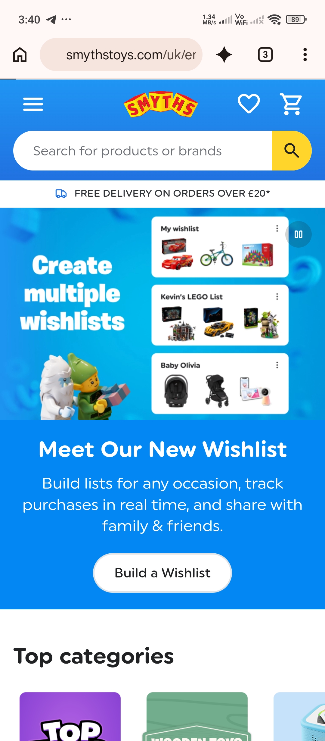 symthstoys website screenshot 1